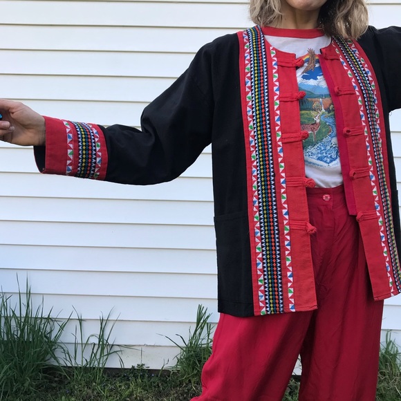 Vintage Tibetan jacket - Picture 4 of 8